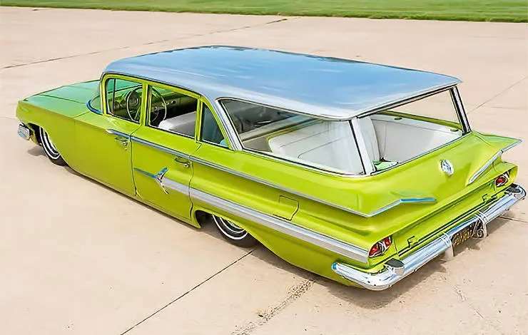 1960 Chevy Kingswood 9 Passenger Wagon named “Helen”